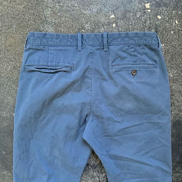 J. Crew Blue Straight Fit Flex Mens Pants Size 31x27.5 Formal Business - Picture 11 of 11